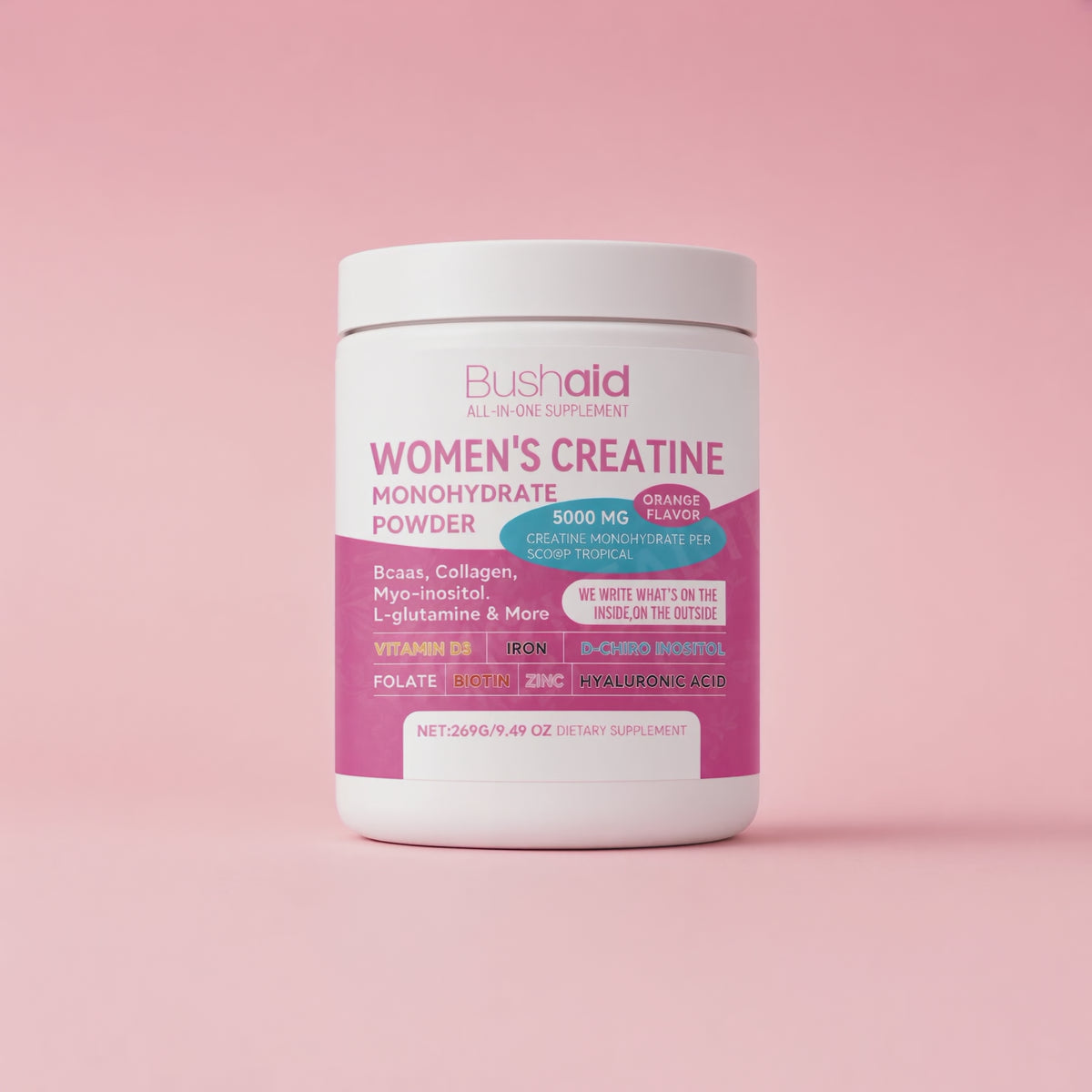 Creatine Monohydrate — Orange