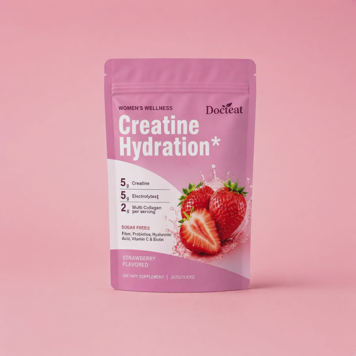 Creatine Monohydrate — Strawberry