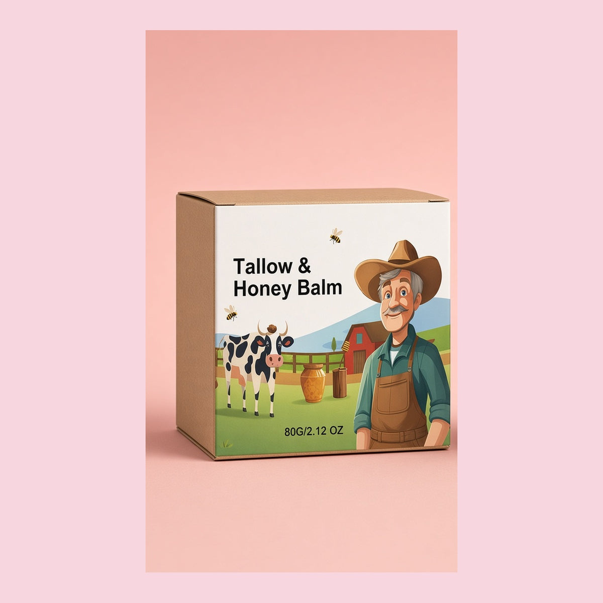 60ml Tallow Honey Balm Deep Moisturizing